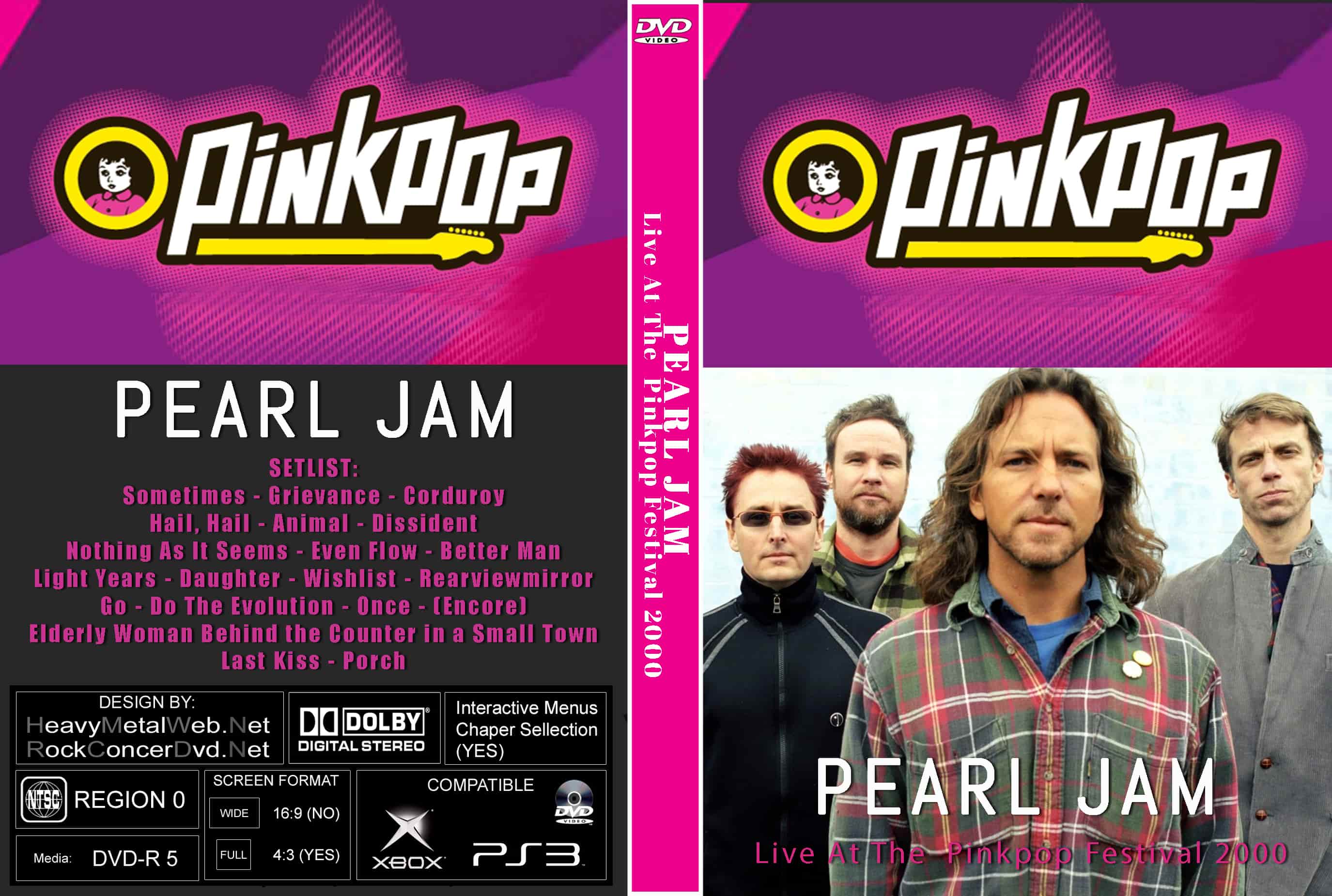 Pearl Jam DVD CD パール・ジャム ライブ 2000年 2003年 Pearl Jam