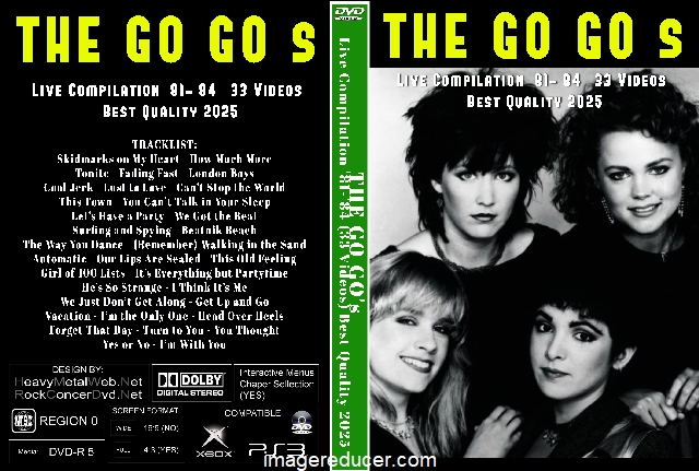 THE GO GO's Video Collection 1981 - 2002 DVD