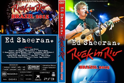 Deliberadamente Clínica Aspirar ED SHEERAN live Rock In Rio Brasil 2015 DVD