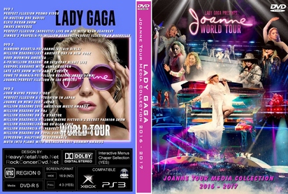 trolley bus affald Individualitet LADY GAGA Joanne Tour Media Collection 2016 - 2017 (3 DVDs)