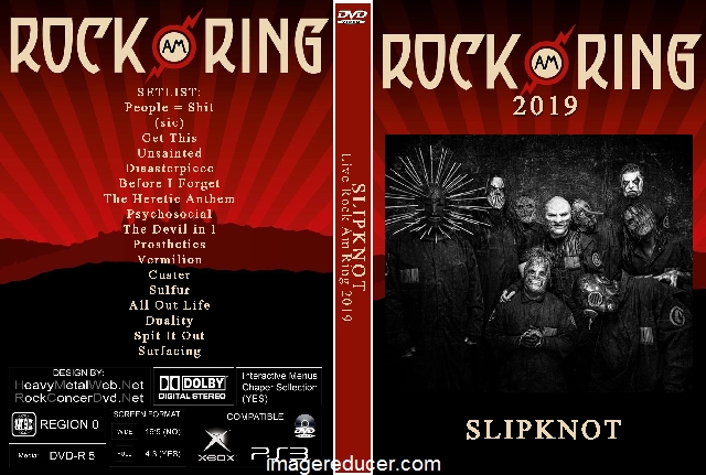 Tientallen avond zweer SLIPKNOT Live At The Rock Am Ring 2019 DVD